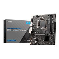 MB MSI H610 INTEL S-1700 12A GEN/2XDDR4 3200MHZ/PCIE 4.0/HDMI/DVI/DP/2XUSB 3.2/M.2/MICRO ATX/GAMA BASICA MB MSI H610 INTEL S-1700 12A GEN/2XDDR4 3200MHZ/PCIE 4.0/HDMI/DVI/DP/2XUSB 3.2/M.2/MICRO ATX/GAMA BASICA
